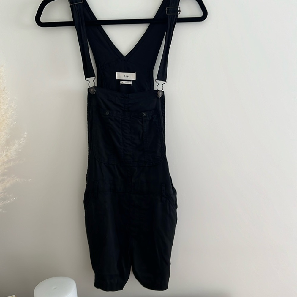 TNA black shorts romper